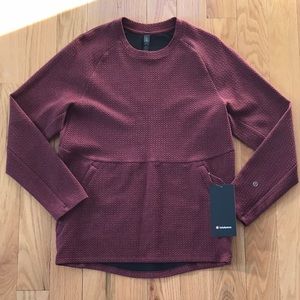 Lululemon At Ease Crew *Heathered Savannah